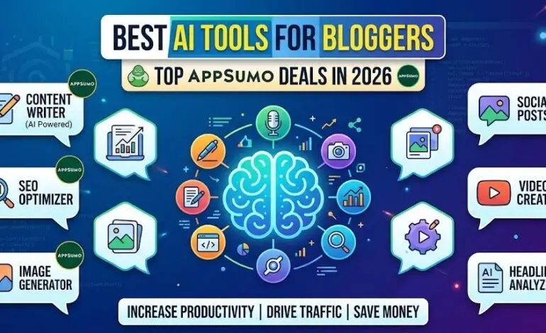  Best AI Tools for Bloggers 2026: Ultimate Guide to Grow Traffic, Write Faster & Rank on Google