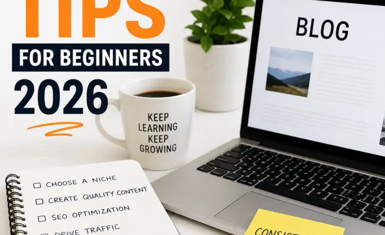  Blogging Tips for Beginners 2026: A Complete Guide to Start and Grow Your Blog